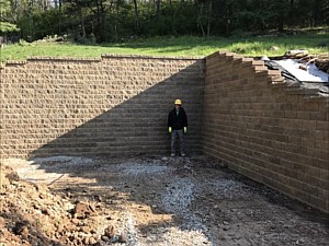 Franklin Park Engineered Retaining Walls